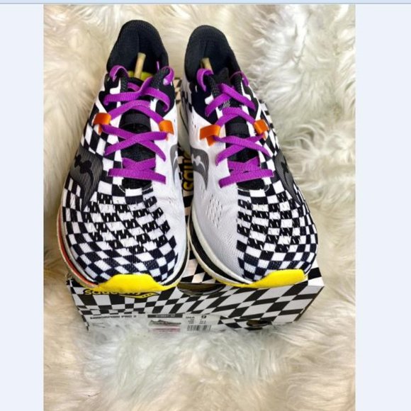 Saucony Endorphin PRO 2 Women's Running Shoes Sz 8 Reverie Noir NEW - Picture 4 of 11